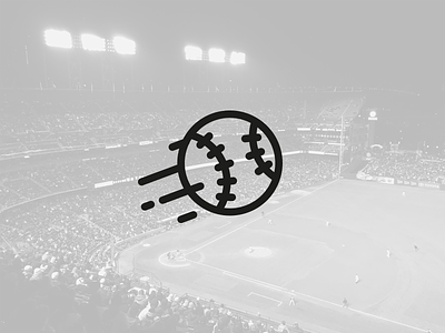 Collectif Home Run ball baseball black logo logotype