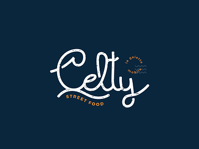 Celty - Handscript logo handscript logo logotype manuscrit typo