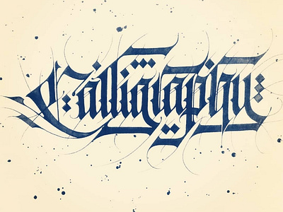 "Calligraphy"