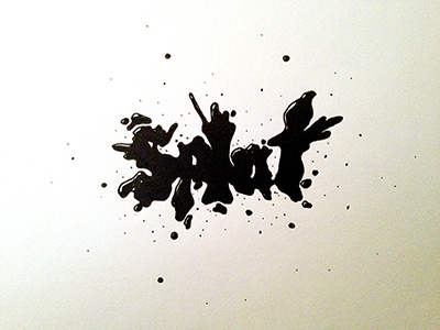 Splat ::: Hand-Lettered Typography