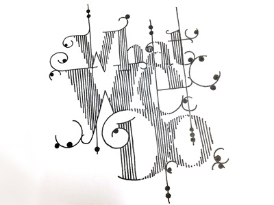 What We Do ::: Hand-Lettered Typography