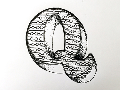 Q ::: Hand-Lettered Typography