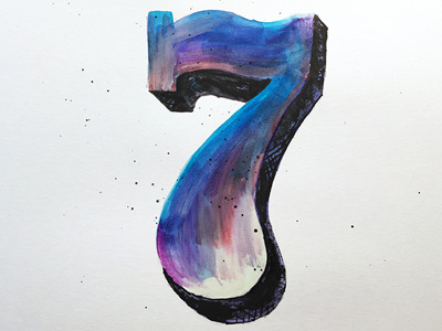 "7" ::: Hand-Lettered Typography