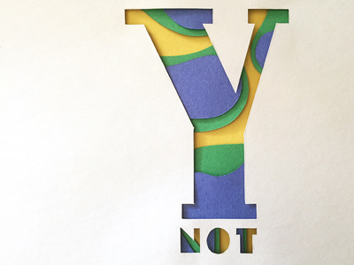 (WH)Y Not ::: Hand-Lettered Typography custom typography hand drawn typography hand lettered hand lettering handletter handwritten illustrated type lettering paper graffiti type typography