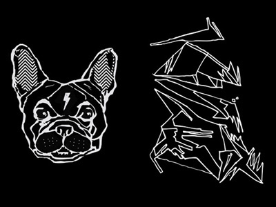 Woof branding illustration