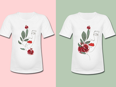 T-Shirt designer adobephotoshop armenia branding design dribbble face girl granade illustration