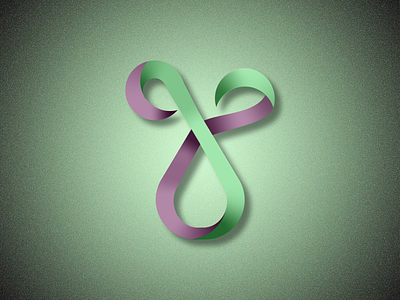 G logo concept branding design fictional green letter letter g logo purple vector