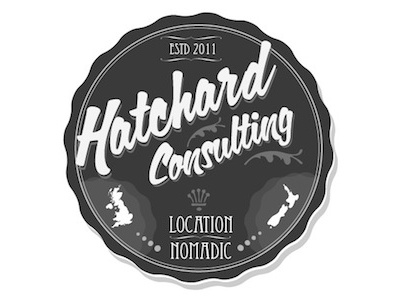 Hatchard Logo Rev1 branding identity logo script stamp