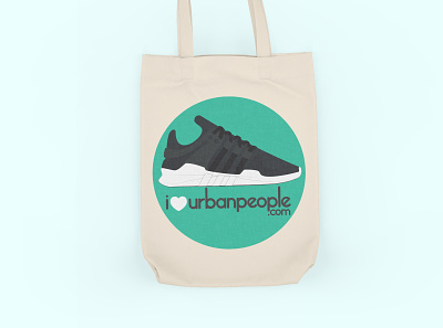 Urbanpeople.com Adidas EQT merch launch branding design flat graphic design illustration illustrator minimal vector