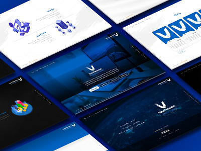 Vorna Knowledge based art branding design graphic design logo ui ux vector web website