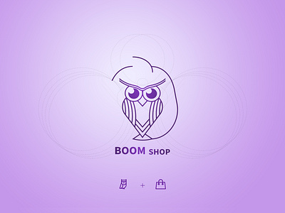 boom shop logo app design branding design graphic design icon illustration logo ui ux vector