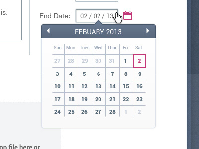 Tasks - UI Calendar Drop admin blue design panel pink tasks ui ux