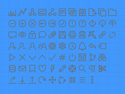 Custom Line Icons