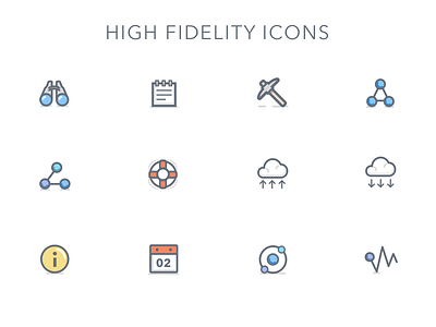 Ds Icons Hifi blue calendar cloud icons info life lifesaver model pick