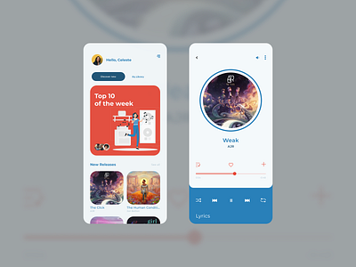 Daily UI #009 - Music Player