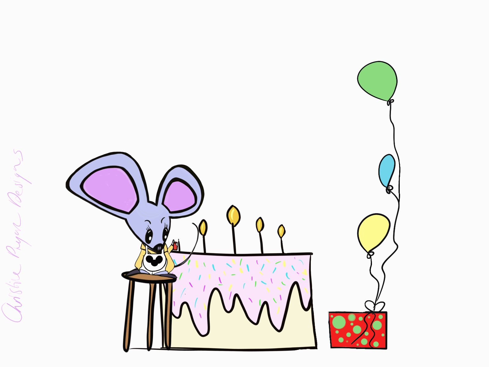 Birthday mouse animation birthday gif
