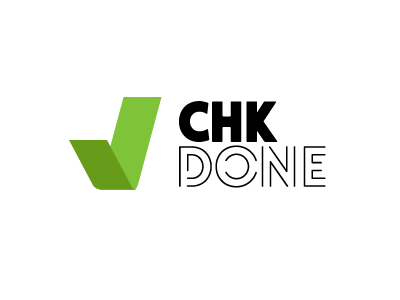 CHK Done - Logo Concept branding design feedback logo design