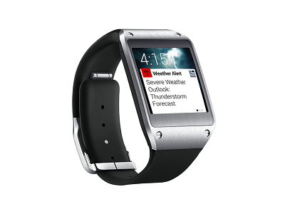 Android Watch News Concept