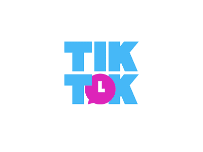 TikTok Logo app branding illustration logo logo mark