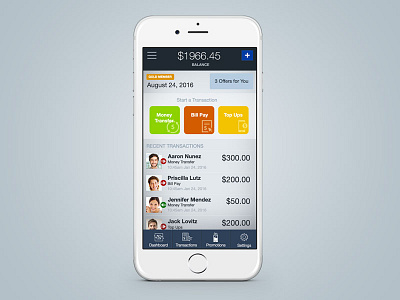 Financial Mobile App Concept