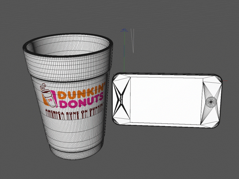 Dunkin' Donuts 2d 3d animation composite motion graphics
