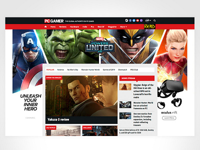 Marvel Powers United - Takeover advertisement marvel takeover