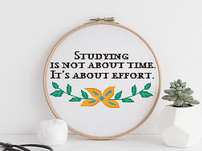 Studying is not about time. It's about effort