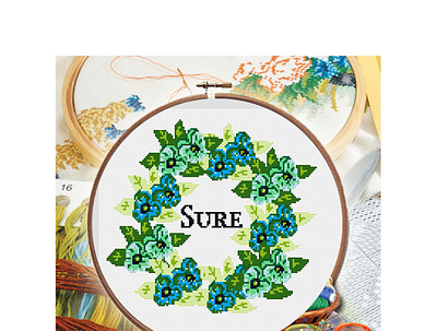 Sure - Cross stitch pattern cross stitch cross stitch pattern cross stitch pattern pdf crosshatching crossstitchpattern design