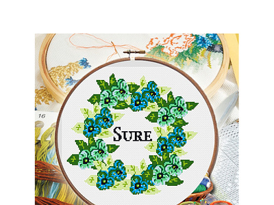 Sure  - Cross stitch pattern