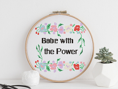 FLORAL CROSS STITCH PATTERN cross stitch cross stitch pattern cross stitch pattern pdf crosshatching crossstitchpattern design quote