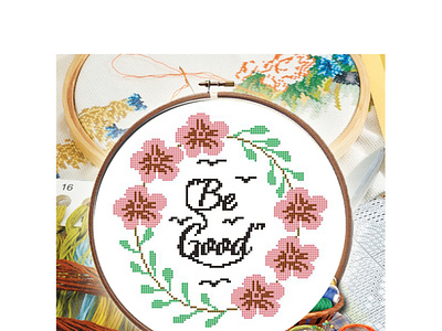 Be Good - CROSS STITCH PATTERN PDF