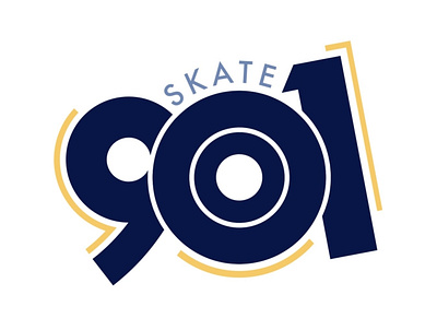 Skate 901 design graphic design logo typography vector