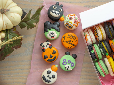 Custom Macaron Boxes for Creepy Halloween Treats bakery packaging branding chocolate creepy event food food and drink food boxes food packaging foodie halloween halloween bash halloween design halloween party macaron macarons party printing services