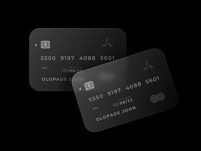 Glassmorphism Credit Card credit card figma glassmorphism ui