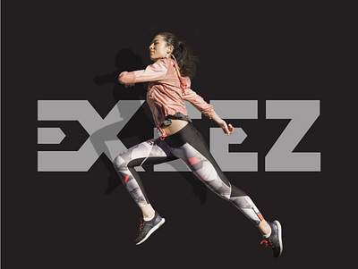 EXEEZ | THE NEW UPRISING SPORTS WEAR BRAND athletes brand brand creation brand identity branding clean clothing brand cool logo design graphic design illustration illustrator logo logo presentation minimal sports sports wear vector
