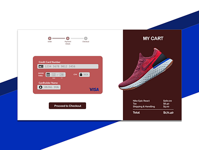 Day 2: credit card checkout 100daychallenge creditcard creditcardcheckout dailyui day2 design sketch ui