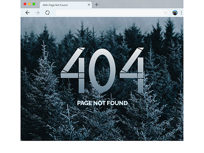 Day 8: 404 error page