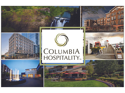 Columbia Hospitality Poster hospitality poster print design