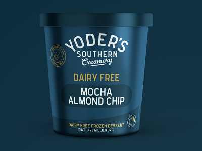 Yoder's Southern Creamery - Dairy Free Packaging