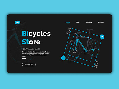 Bicycles Store Landing Page