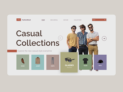 Fashion Landing Page