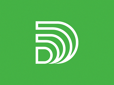 D - Mark branding d icon letter logo logotype mark symbol type