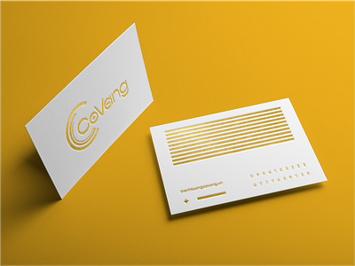 Covang - Business card branding identity illustration logo logotype mark ratio symbol type typography