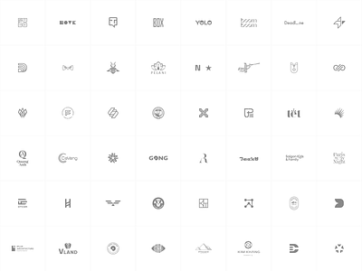 Logotypes & Marks branding design font fubo icon identity letter logo logotype mark ratio symbol type