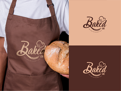 Baked co. Brand Identity baker bakery bakery logo brand identity branding branding design design food logo typography