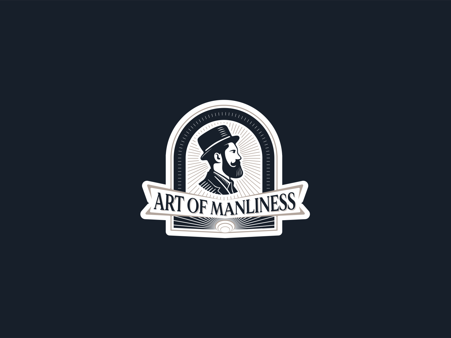 Art of Manliness Vintage logo inspiration by Pixela Studio on Dribbble