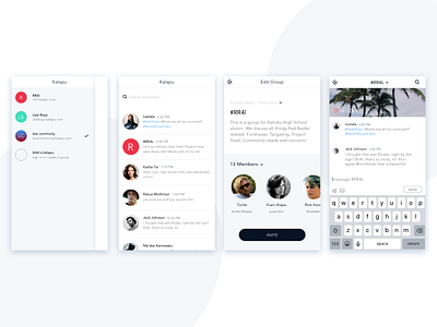 Daily Ui #13 - Direct Messaging app daily ui direct messaging ui