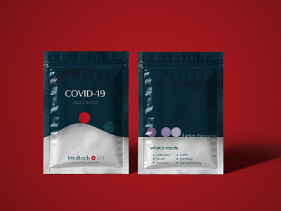COVID-19 Testing Kit - Case Study brand design branding casestudy covid 19 customer design health illustration layout medical packagedesign packaging product design project research testing visual design