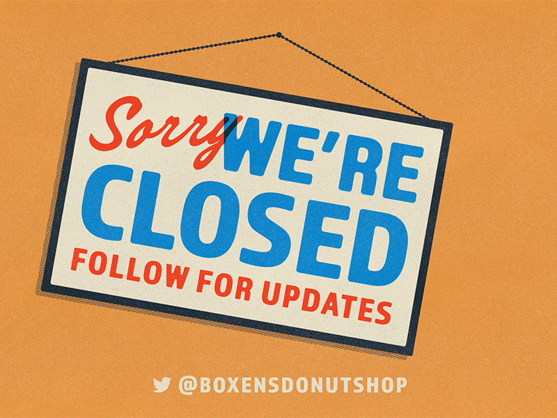 Sorry We're Closed animation closed gif illustration sign