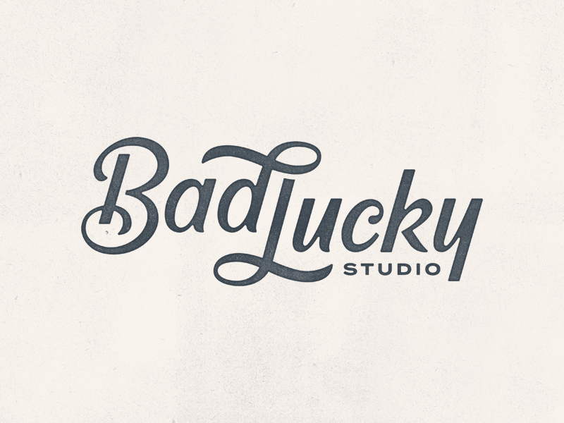 Bad Lucky Marks bad luck brand dice die hand horseshoe identity luck studio